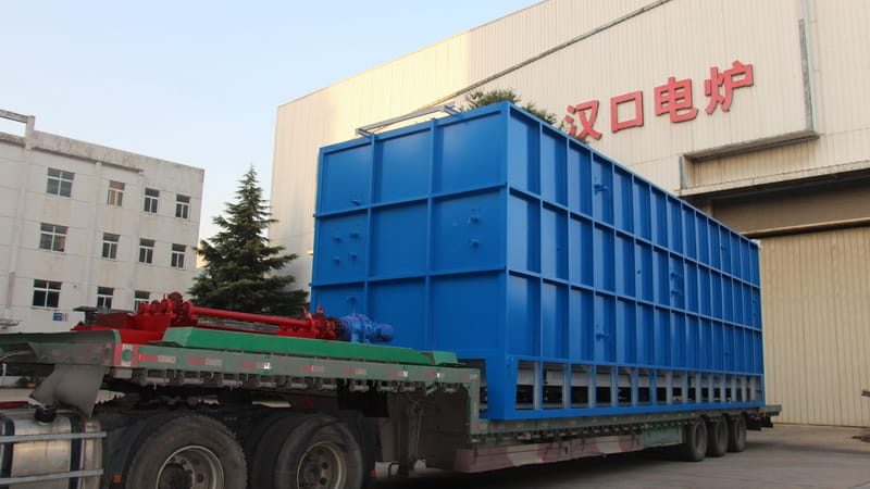 大型臺(tái)車式電阻爐廠家